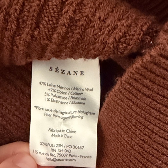 Sezane Camilla Jumper Sweater - Picture 6 of 8